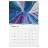 Farb-Tanz 2026 Abstrakter Kunstkalender Kalender (Jan 2027)