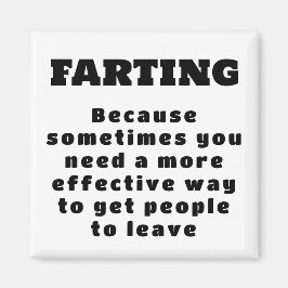 Farb - Wirksamerer Weg - schwarz auf weiß Magnet