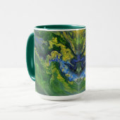 Farbabbild für die Acrylkunstspiegelung Tasse (Vorderseite Links)