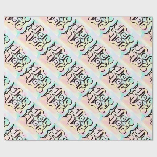 Farbabbildungen Geschenkpapier (Flach)