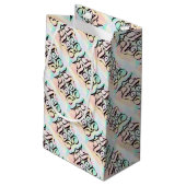 Farbabbildungen Kleine Geschenktüte (Rückseite Schrägansicht)