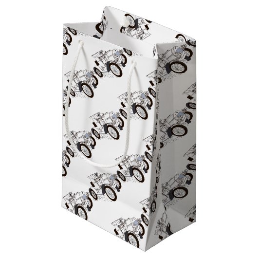 Farbabbildungen Kleine Geschenktüte (Vorderseite Schrägansicht)