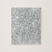 Farbabstraktes Design mischen und anpassen Puzzle (Vertikal)