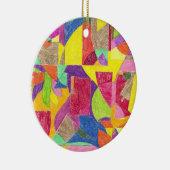 Farbabstraktionen Keramik Ornament (Rechts)