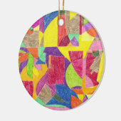 Farbabstraktionen Keramik Ornament (Links)