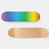Farbabstufung mit einem Skateboard für Linien (Horizontal)