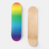 Farbabstufung mit einem Skateboard für Linien (Vorderseite)