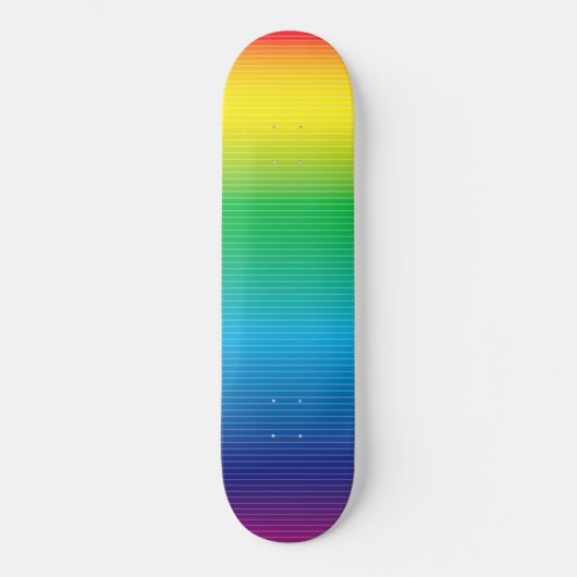 Farbabstufung mit einem Skateboard für Linien (Vorderseite)