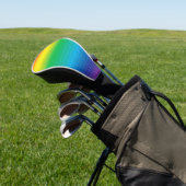 Farbabstufung mit Lines Golf Head Cover Headcover (In SItu)