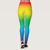 Farbabstufung mit Zeilen-Leggings Leggings (Rückseite)