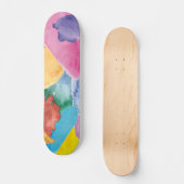 Farbabsturz 2 skateboard (Vorderseite)