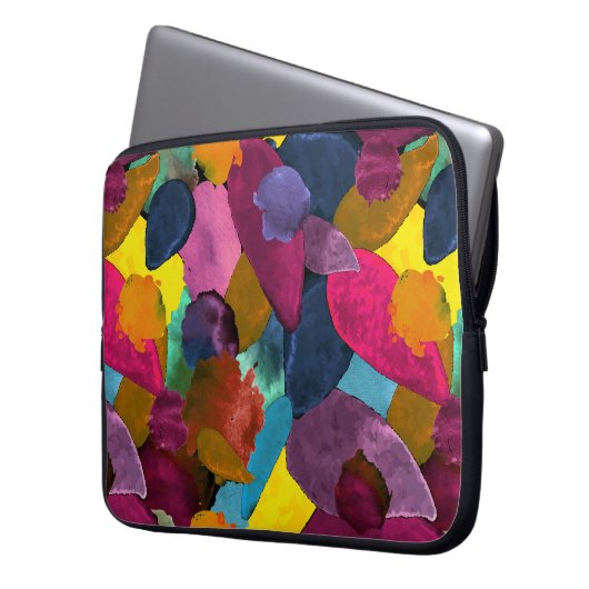 Farbabsturz 3 laptopschutzhülle (Vorderseite Links)