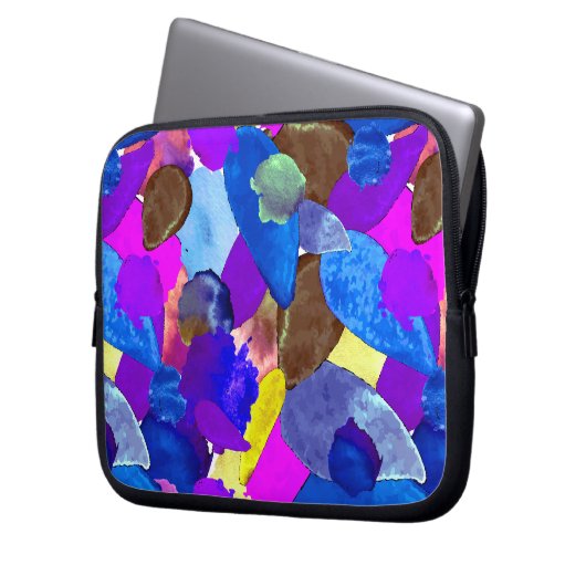 Farbabsturz 4 laptopschutzhülle (Vorderseite Links)