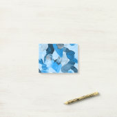 Farbabsturz 6 post-it klebezettel (Auf Schreibtisch)