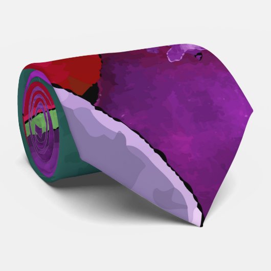 Farbabsturz Krawatte (Gerollt)