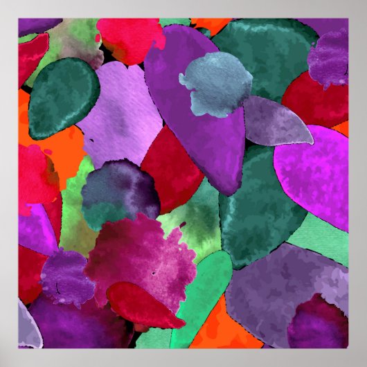 Farbabsturz Poster (Vorne)