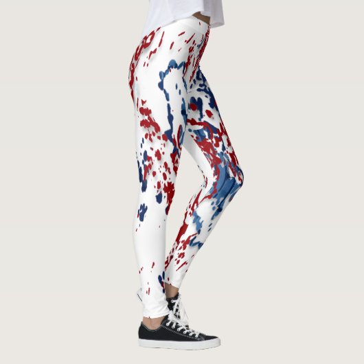 Farbabstürze Leggings (Rechts)