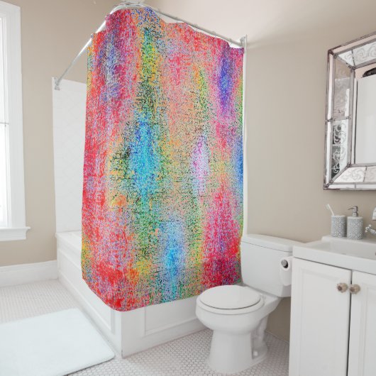 Farbabweichung Duschvorhang (Beispiel)