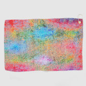 Farbabweichung Golfhandtuch (Horizontal)