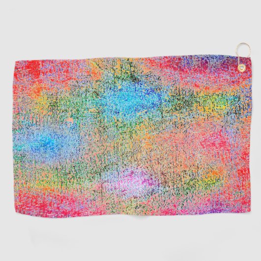 Farbabweichung Golfhandtuch (Horizontal)