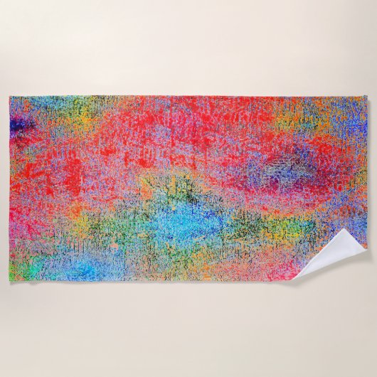 Farbabweichung Strandtuch (Vorderseite)