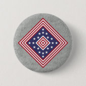 FarbAbzeichen: Amerika Button (Vorderseite)