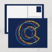 Farbadenstolz Postkarte (Vorne/Hinten)