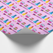 Farbakku Geschenkpapier (Ecke)