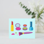 Farbakku Postkarte (Stehend Vorderseite)