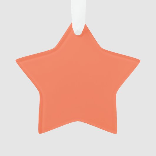 Farbakzent der Lachskoralle, angepasst Ornament (Vorderseite)