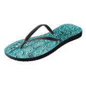 Farbamerikanische Flip Flops Badesandalen (Schrägansicht)