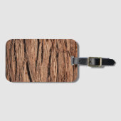 Farbamerikanischer Gepäckanhänger (Vorderseite (Horizontal))