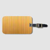 Farbamerikanischer Gepäckanhänger (Vorderseite (Horizontal))