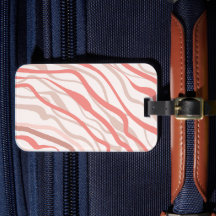 Farbamerikanischer Gepäckanhänger