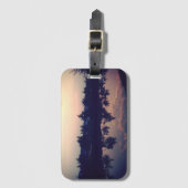 Farbamerikanischer Gepäckanhänger (Vorderseite Vertikal)