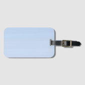 Farbamerikanischer Gepäckanhänger (Vorderseite (Horizontal))