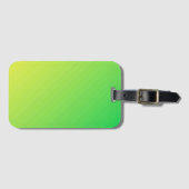 Farbamerikanischer Gepäckanhänger (Vorderseite (Horizontal))