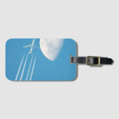 Farbamerikanischer Gepäckanhänger (Vorderseite (Horizontal))