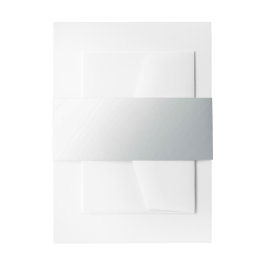 Farbamerikanisches Einladungs-Bauchband Einladungsbanderole