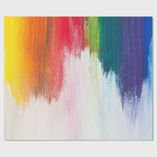 Farbamerikanisches Papier Geschenkpapier (Flach)