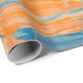 Farbamerikanisches Papier Geschenkpapier (Rolleneckpunkt)
