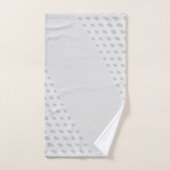 Farbamerikanisches Set mit festem Badehandtuch (Handtuch)