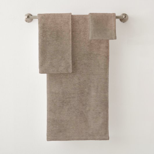 Farbamerikanisches Set mit festem Badehandtuch (Insitu)