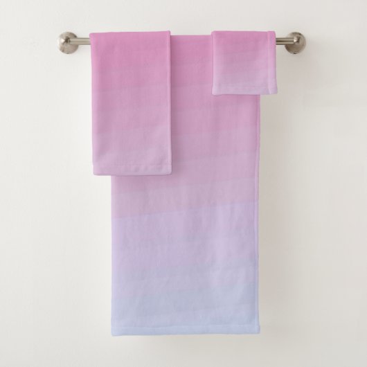 Farbamerikanisches Set mit festem Badehandtuch (Insitu)