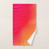 Farbamerikanisches Set mit festem Badehandtuch (Handtuch)