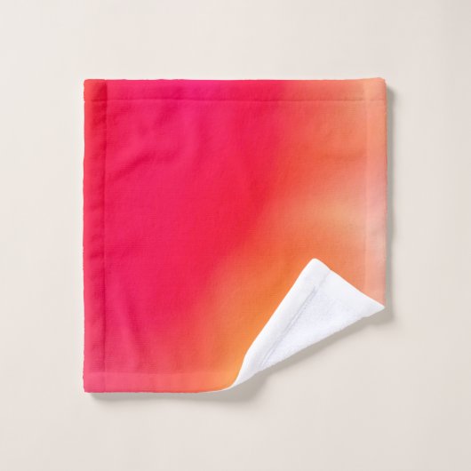 Farbamerikanisches Set mit festem Badehandtuch (Waschlappen)