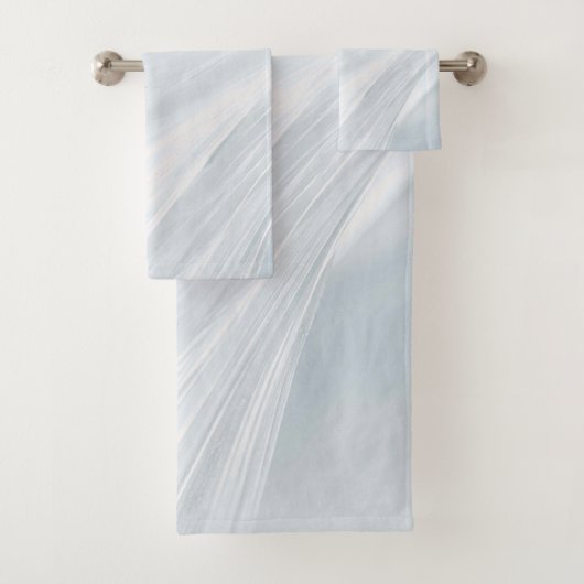 Farbamerikanisches Set mit festem Badehandtuch (Insitu)