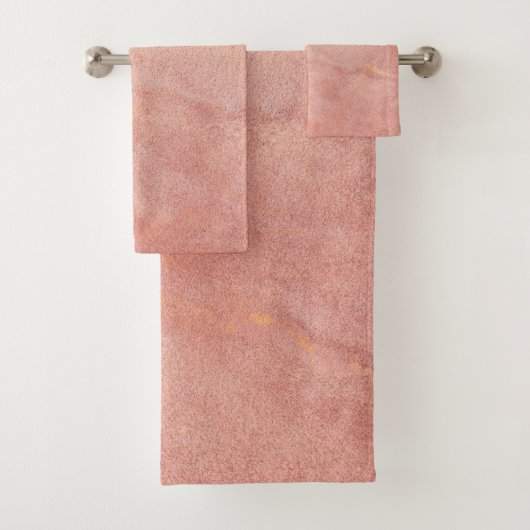 Farbamerikanisches Set mit festem Badehandtuch (Insitu)