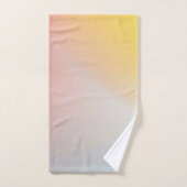 Farbamerikanisches Set mit festem Badehandtuch (Handtuch)