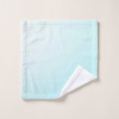 Farbamerikanisches Set mit festem Badehandtuch (Waschlappen)